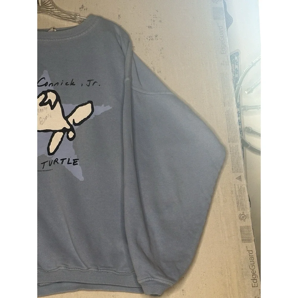 RARE Vintage 1995 Harry Connick Jr. 'Star Turtle' Autographed Sweater‎ | Sz: XL